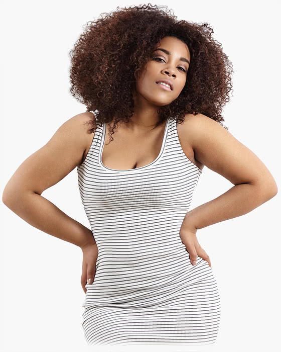 Plus size female model