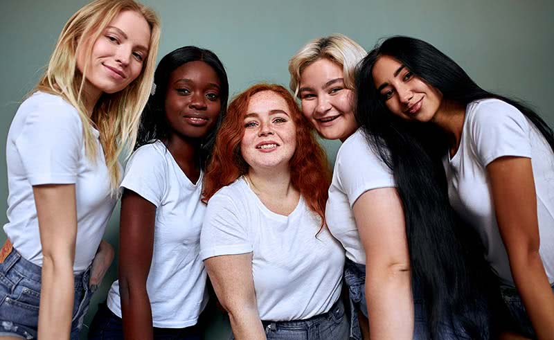 Representing all types of women in female modelling