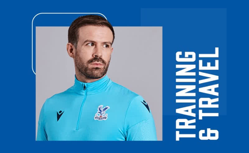 Male model at Crystal Palace FC stadium photoshoot