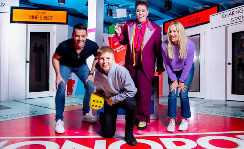 Models in Monopoly Lifesized immersive experience in London
