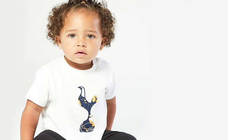 Baby Model on set at Tottenham Hotspur shoot